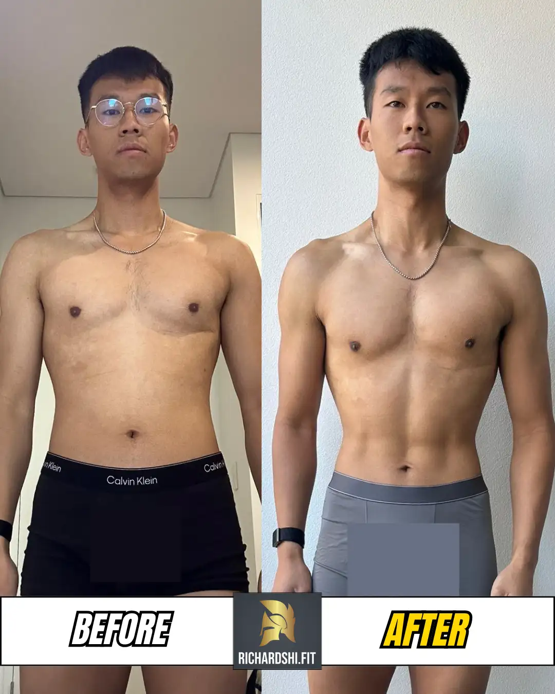 Richardshi.fit client before-and-after transformation 3