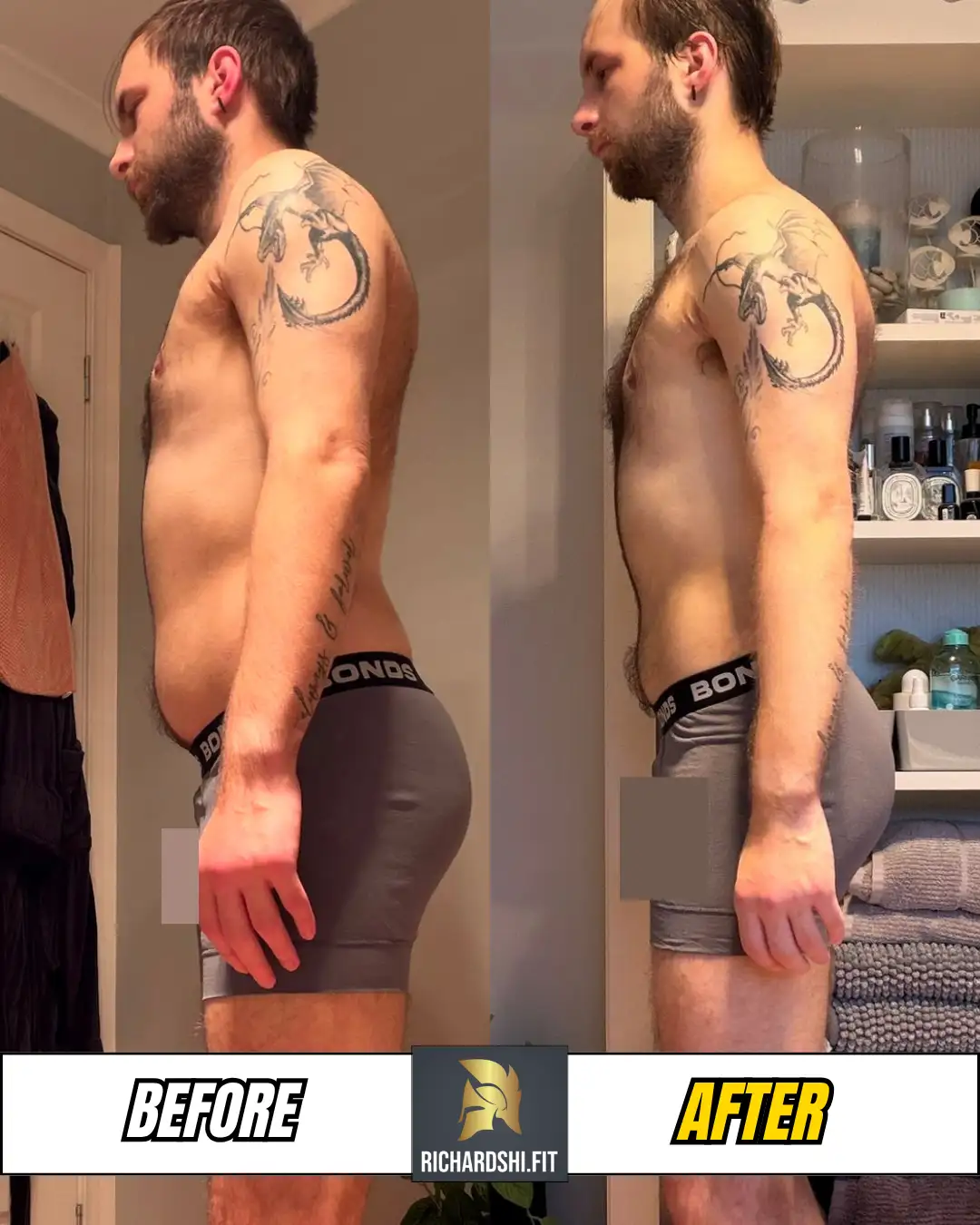 Richardshi.fit client before-and-after transformation 9