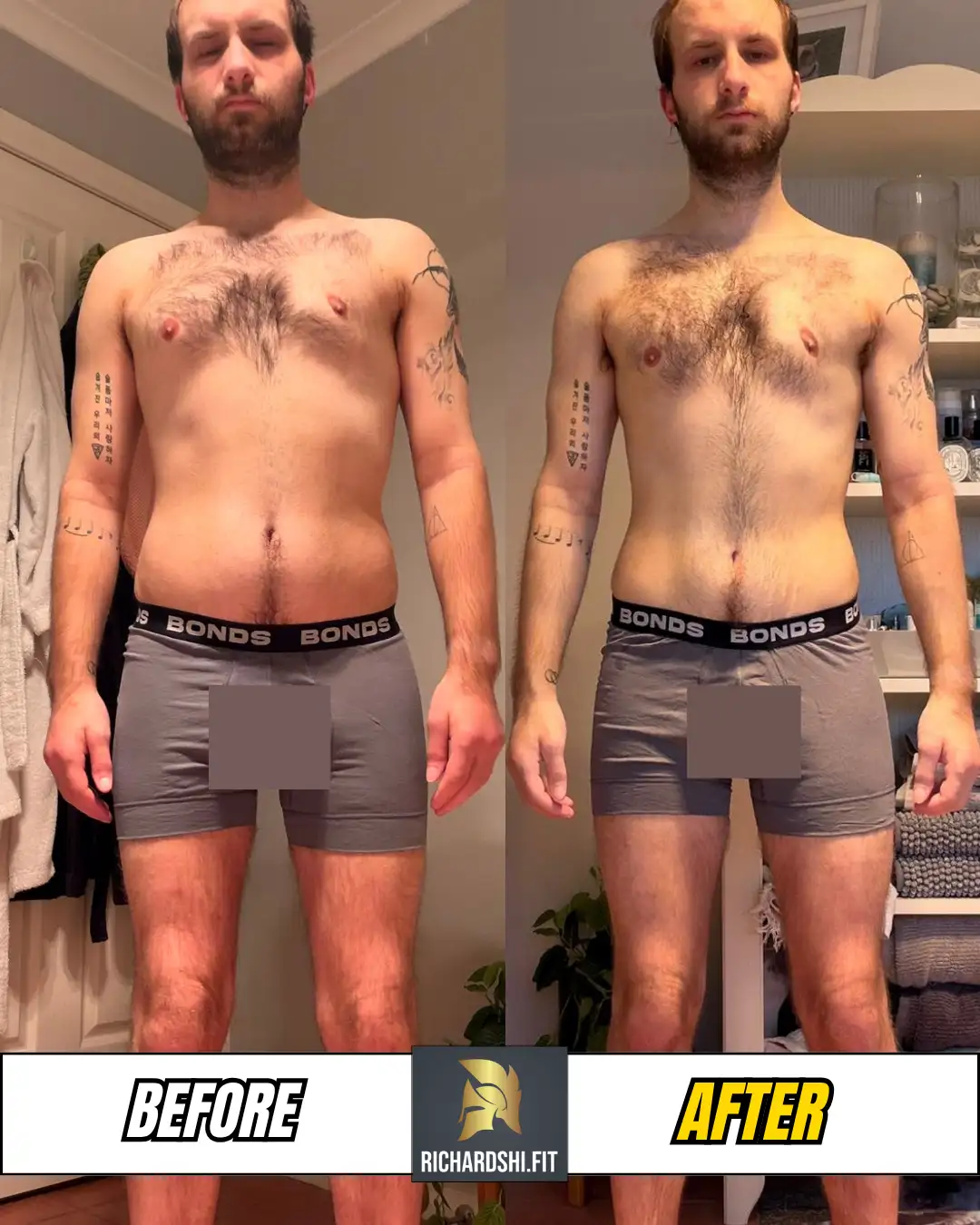 Richardshi.fit client before-and-after transformation 10